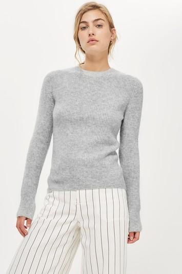 Topshop Knitted Stretch Sweater