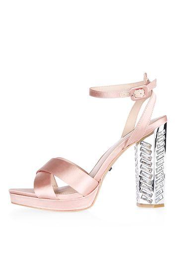 Topshop Luna Jewel Heel Platforms