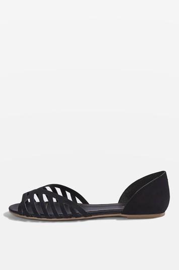 Topshop Odie 2 Part Cut-out Shoes