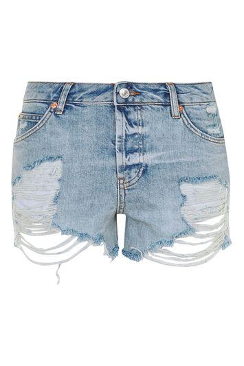 Topshop Moto Super Rip Ashley Short