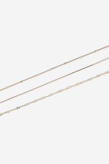 Topshop *finer Chain Choker Necklace