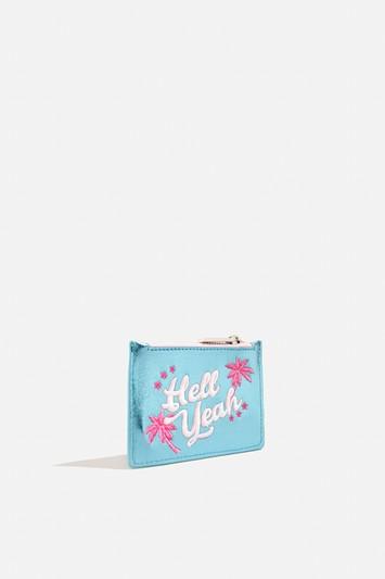 Topshop *hell Yeah Coin Purse By Skinnydip