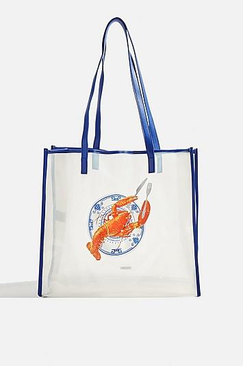 Skinny Dip *hungry Lobster Tote Bag By Skinnydip