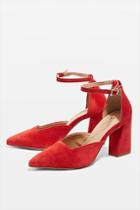 Topshop Two Part Heeled Court Shoes