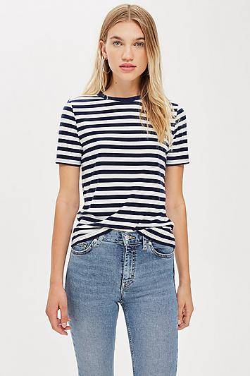 Topshop Petite Stripe T-shirt