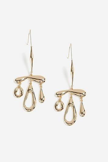 Topshop *cut Out Mobile Drop Earrings
