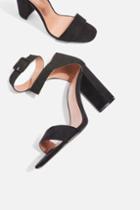 Topshop *wide Fit Sinitta Two Part Sandals
