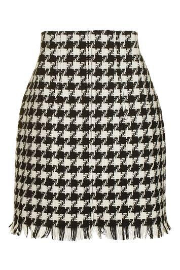 Topshop *latimore Mini Skirt By Unique