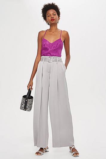 Topshop Satin Culottes