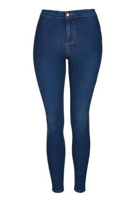 Topshop Petite True Blue Joni Jeans