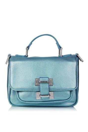 Topshop *teal Tab Cross Body Bag By Skinny Dip