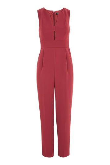 Topshop Open Front Jumpsuit