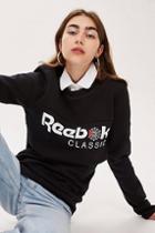 Topshop Iconic Crew Sweatshirt By Reebok
