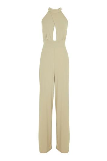 Topshop *crossover Top Jumpsuit By Love