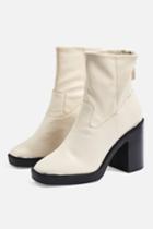 Topshop Highland Leather Ankle Boots