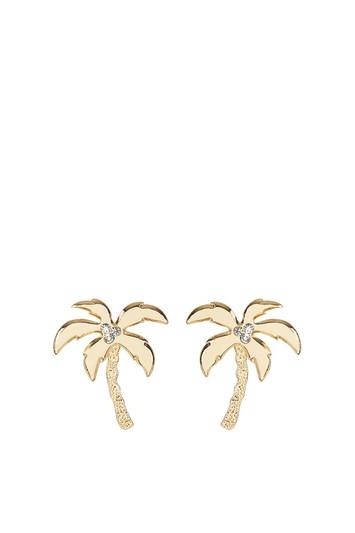 Topshop *alona Palm Earrings By Skinnydip