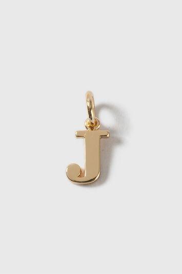 Topshop Freedom Id 'j' Initial Charm
