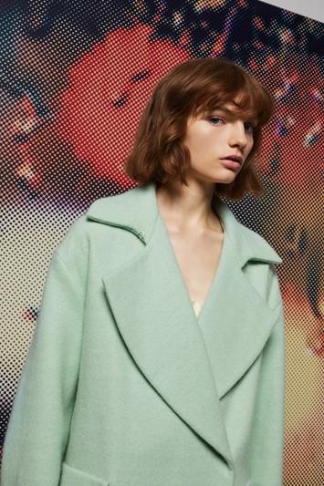 Topshop Lfw *swing Coat