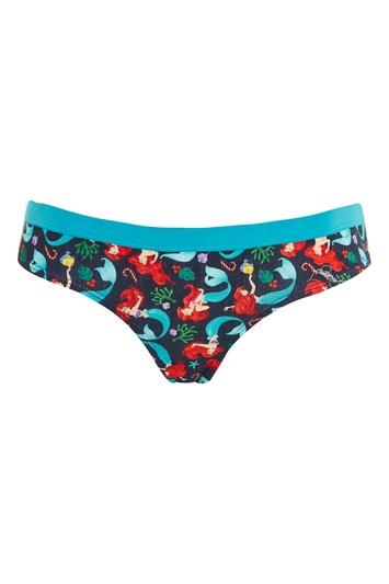 Topshop Ariel Print Mini Knickers By Disney