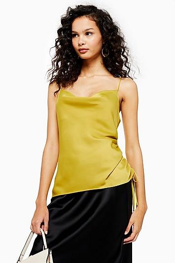 Topshop Ruched Side Camisole Top