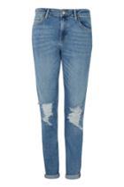 Topshop Tall 36 Mid Stone Wash Lucas Jeans