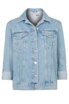 Topshop Petite Oversized Denim Jacket