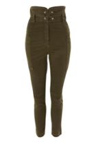Topshop Lace-up Utility Trousers