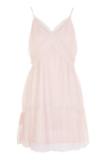Topshop Tulle Layered Mini Dress