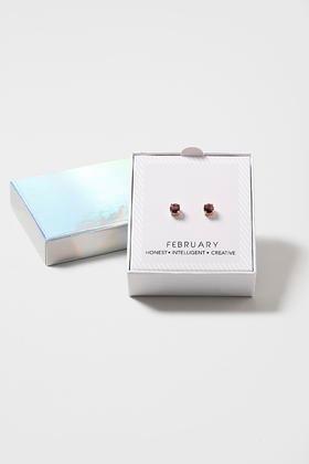 Topshop February Birthstone Earring