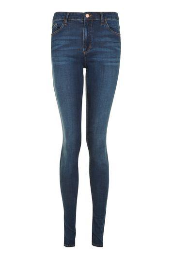 Topshop Tall Let Down Hem Leigh Jeans