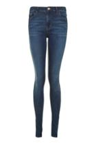 Topshop Tall Let Down Hem Leigh Jeans