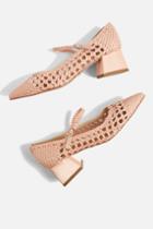 Topshop Jenna Woven Mary Janes Shoes