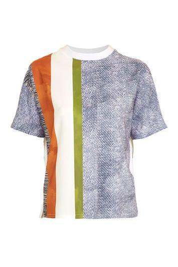 Topshop Surplus Hybrid Tee