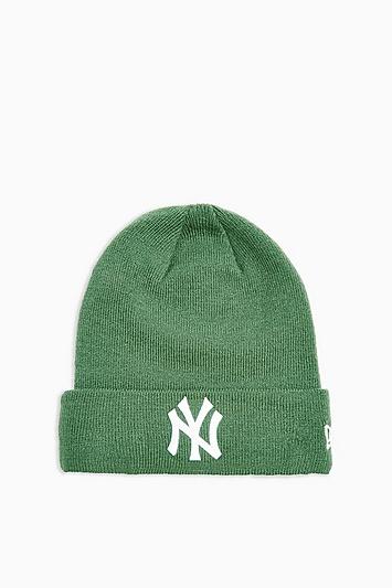 White New Era Beanie