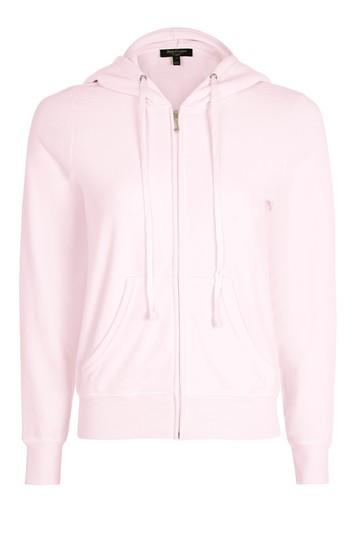 Topshop Velour Hoodie By Juicy Couture