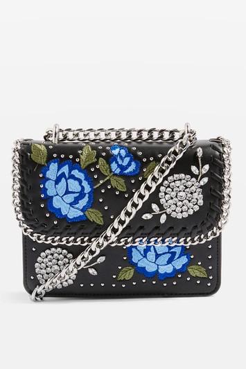 Topshop Rio Floral Cross Body Bag