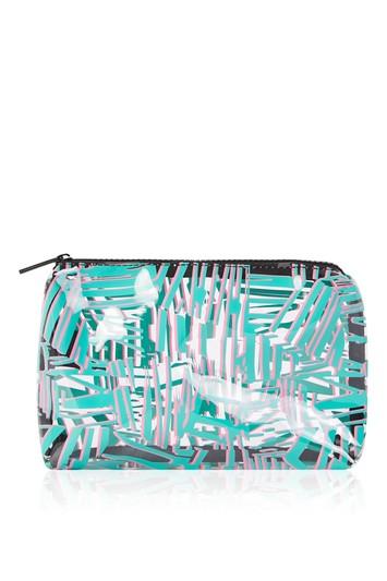 Topshop Moby Crackle Wash Bag
