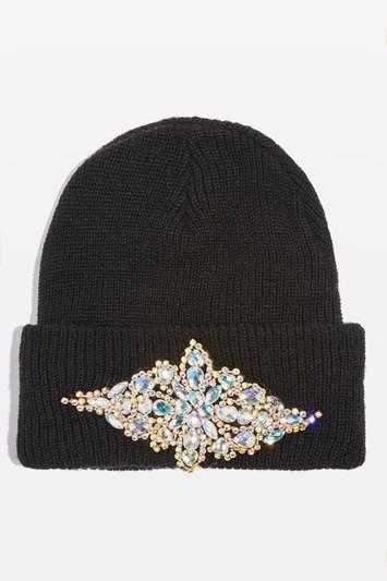 Topshop Bling Beanie Hat