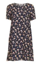Topshop *floral Print Tunic By Glamorous