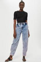 Topshop *pink Tint Mensy Jeans By Boutique