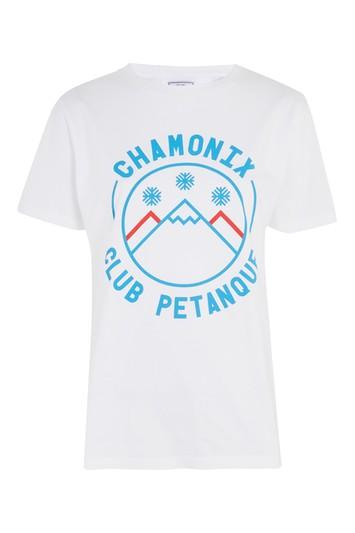 Topshop Chamonix T-shirt By By Club Petanque