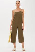 Topshop Tall Square Neck Jumpsuit