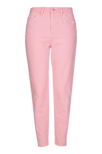 Topshop Petite Pink Mom Jeans