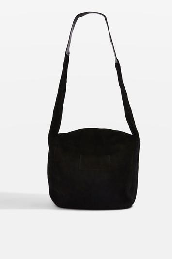 Topshop Susie Leather Slouch Mini Hobo Bag