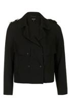 Topshop Crop Trench Jacket