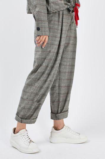 Topshop Belted Mensy Trousers By Boutique