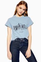 Topshop Petite New York Cityscape T-shirt