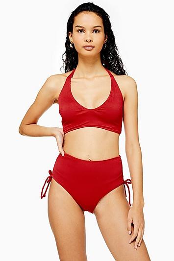 Topshop *reversible High Waist Bikini Bottoms By We Are We Wear