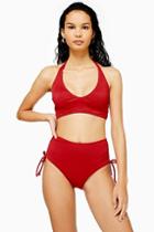 Topshop *reversible High Waist Bikini Bottoms By We Are We Wear
