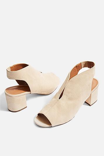 Topshop Ditsy V-throat Sandals